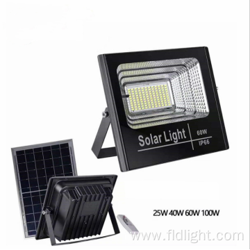 silicon Upgraded LED Solar Flood Lights Outdoor